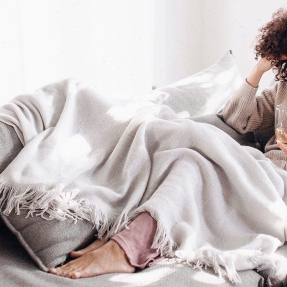 Mark & Graham Colorblock Throw Blanket - Picture 10 of 15